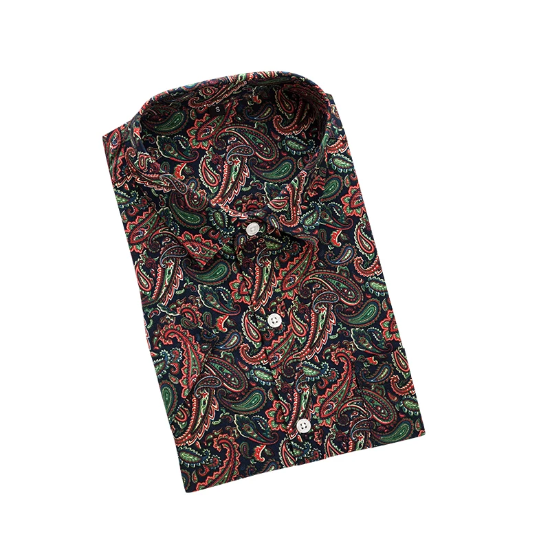 

Short Sleeve Print Hawaiian Shirt For Men, N/a