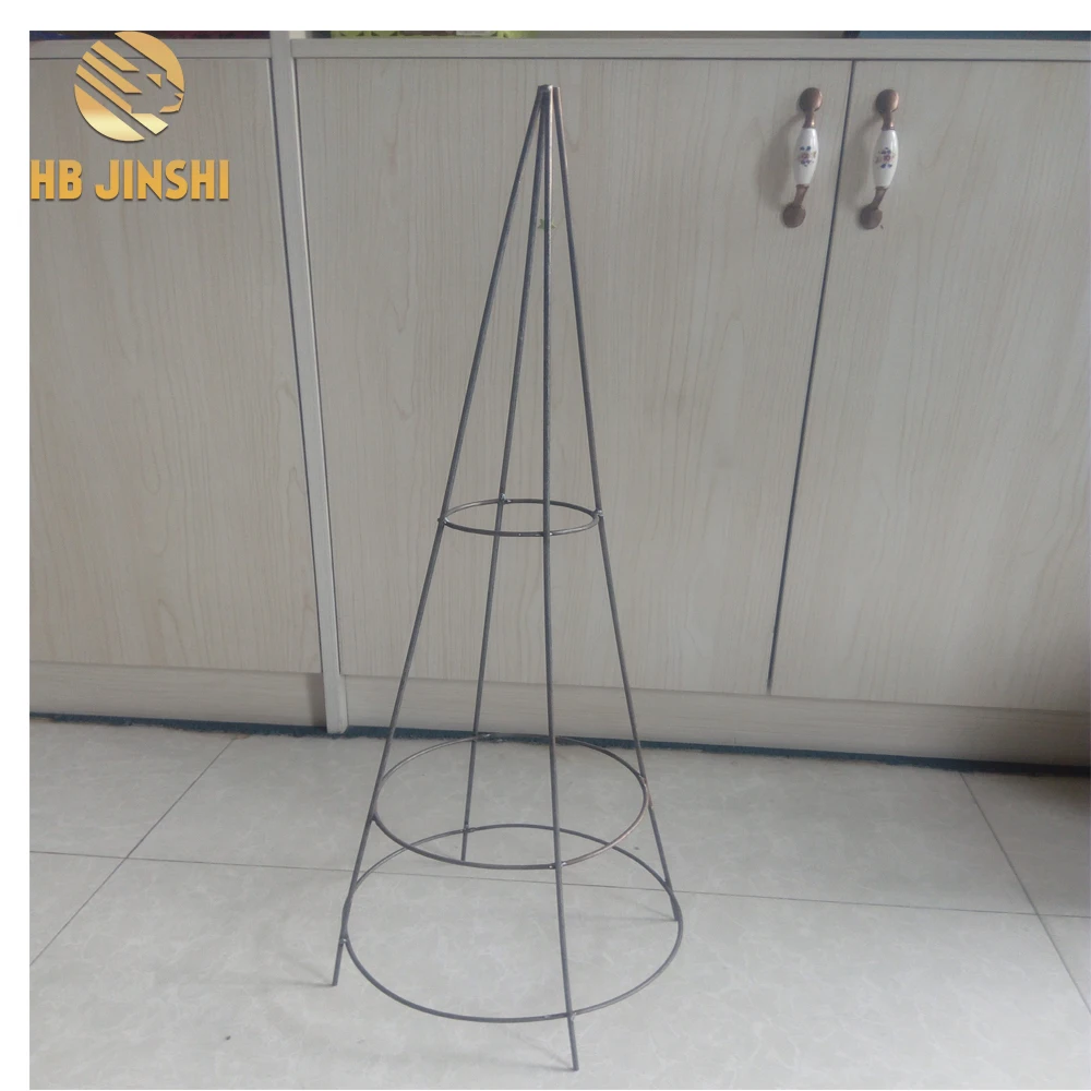 Galvanized 3ring Cone Tomato Cage Plant Climbing Support Buy Tomato