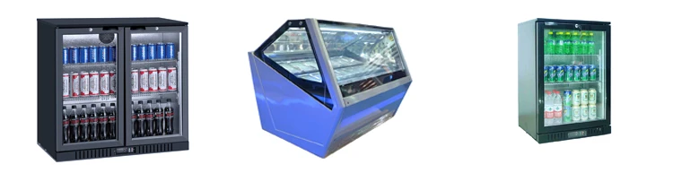 Desk top display cooler countertop mini fridge with glass door energy drink showcase