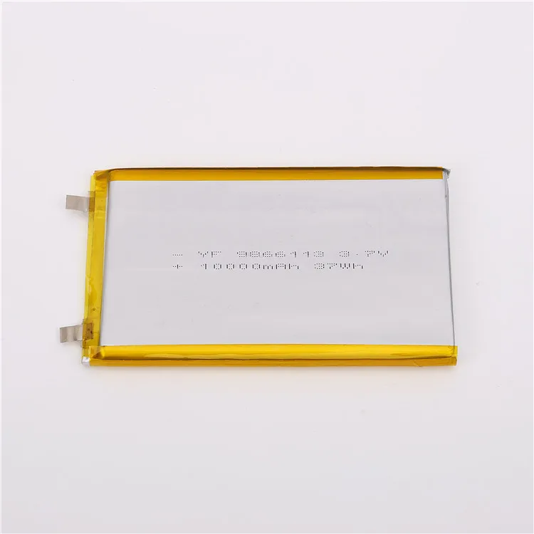 
Quality control large 3.7v ultra thin lipo 9866113 li-polymer battery 10000mah 