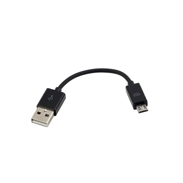 

10CM USB 2.0 A to Micro B Data Sync Charge Cable Cord For Cellphone for PC for Laptop Wholesale Store
