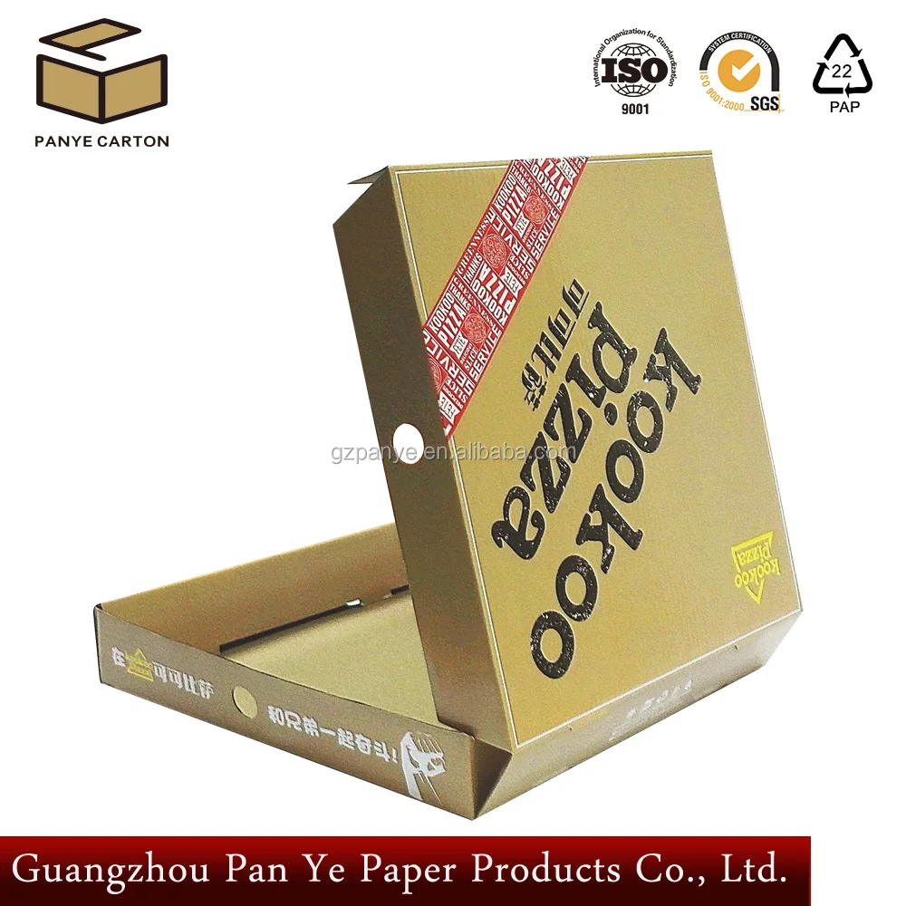 Hot Selling Uk Reusable 12 Inch Carton Pizza Slice Boxes Pizza Box