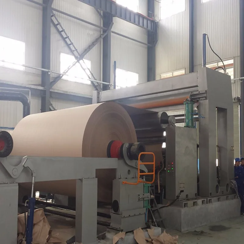 废纸回收机,造纸行业的牛皮纸机