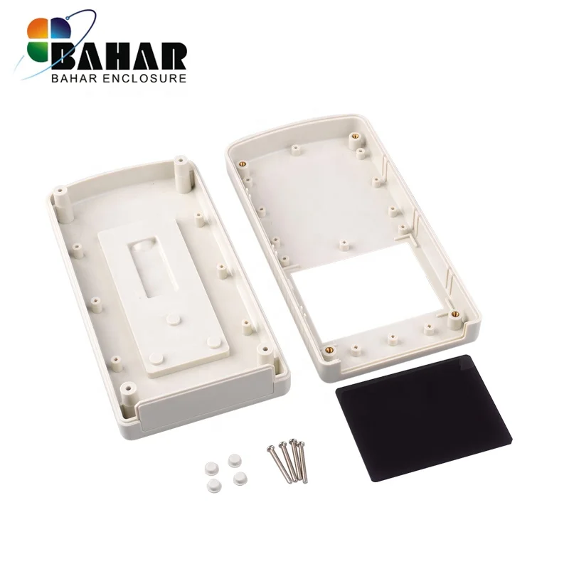 Plastic enclosure for handheld instrument box with ABS plastic material