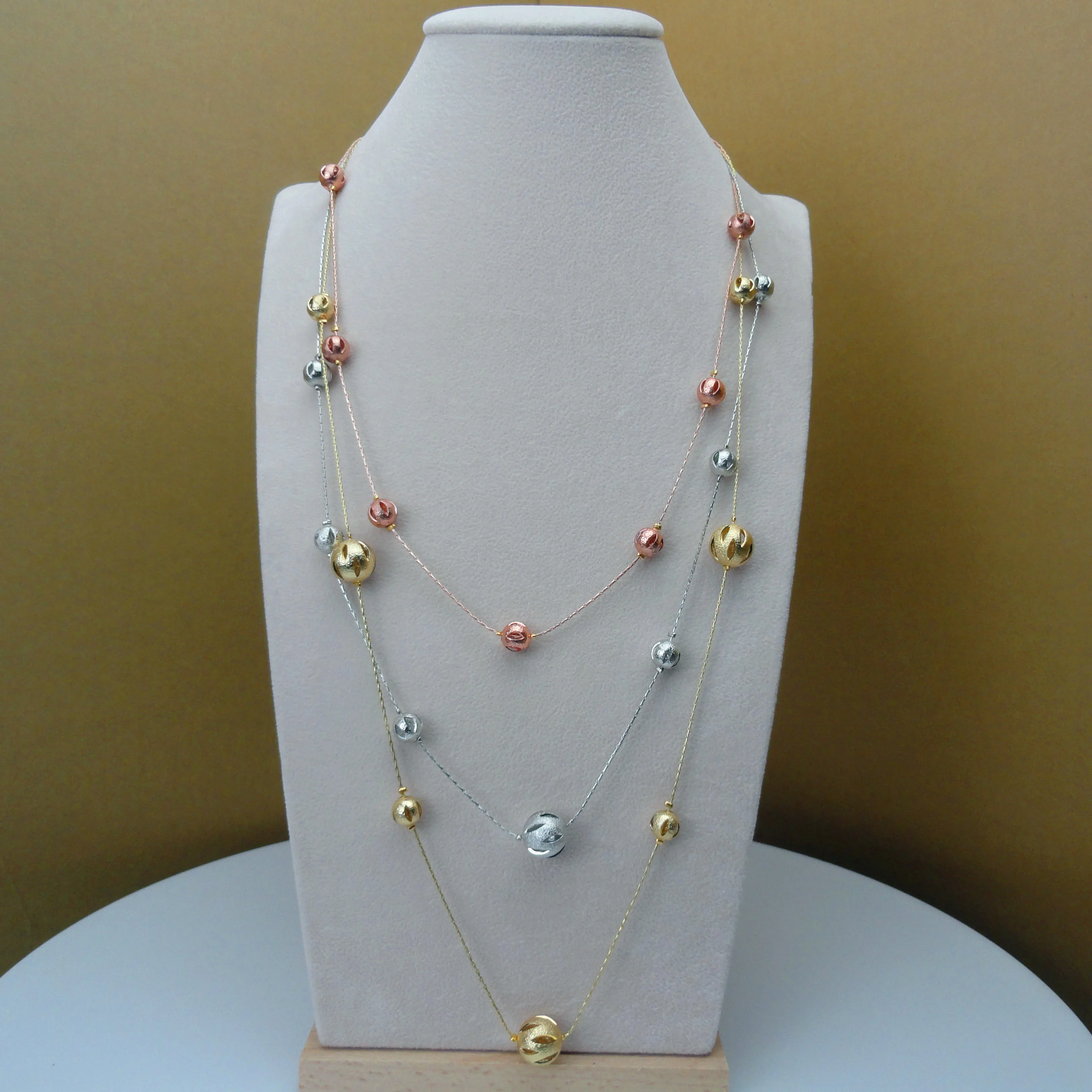 Yuminglai 18 K Gold Jewelry Neckless Jewelry Jewelry Sets For Women