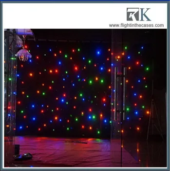 Led Dj Red Star Cloth Cloth S Curtain Skirt Dj Equipment Autistic