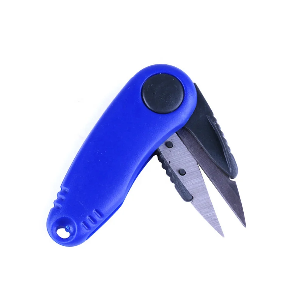 

Handheld Sewing Embroidery Thread Cutter Snips Scissors, Blue