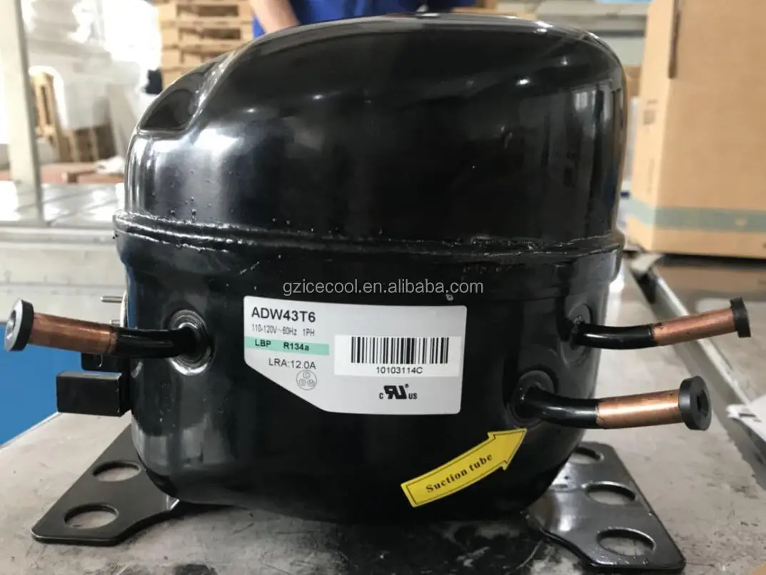 1/6hp R134a 110120v/60hz Refrigerator Compressor Adw43t6 Buy