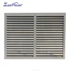 Factory Hurricane Proof Security Aluminium aluminum Fixed Louvre Windows Exterior