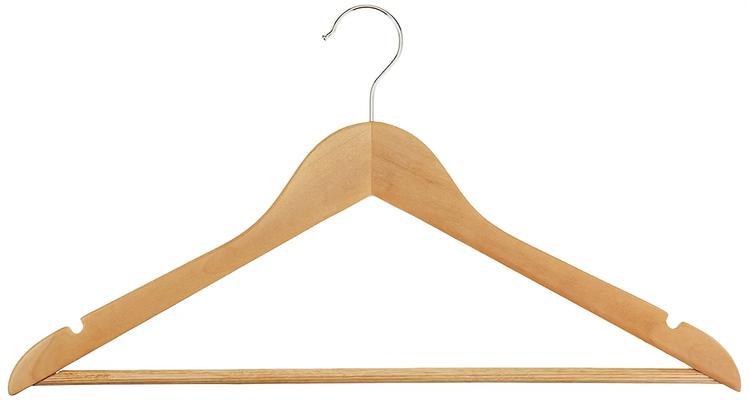 Wholesale Factory Directly Natual Chinese Maple Wood Suit Hanger Buy