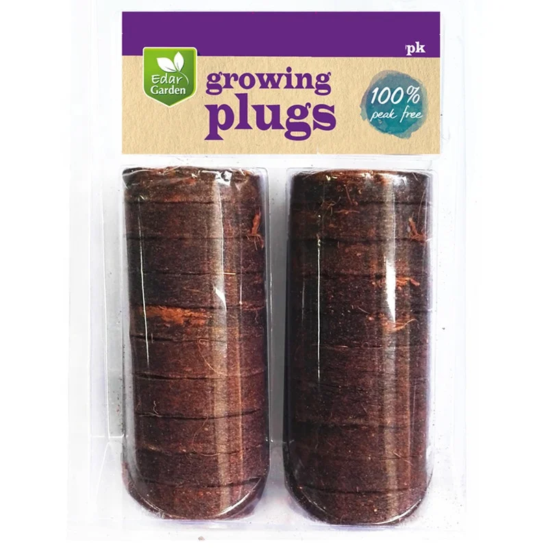 20pc Coco Coir Plugs Coco pellets