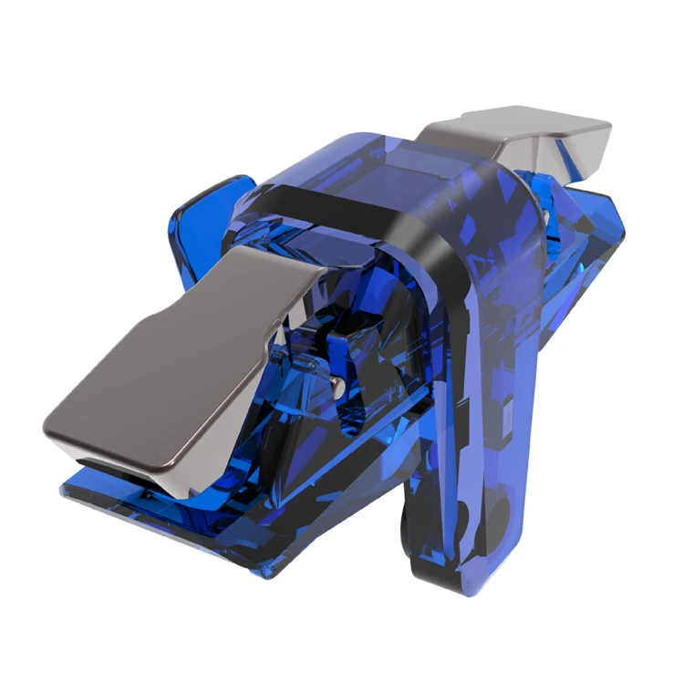 

Travelcool X7 PUBG Trigger Buttons Mobile Phone Gaming Controller L1R1 Fire Key joystick 2019 Hot Game Accessories, Blue