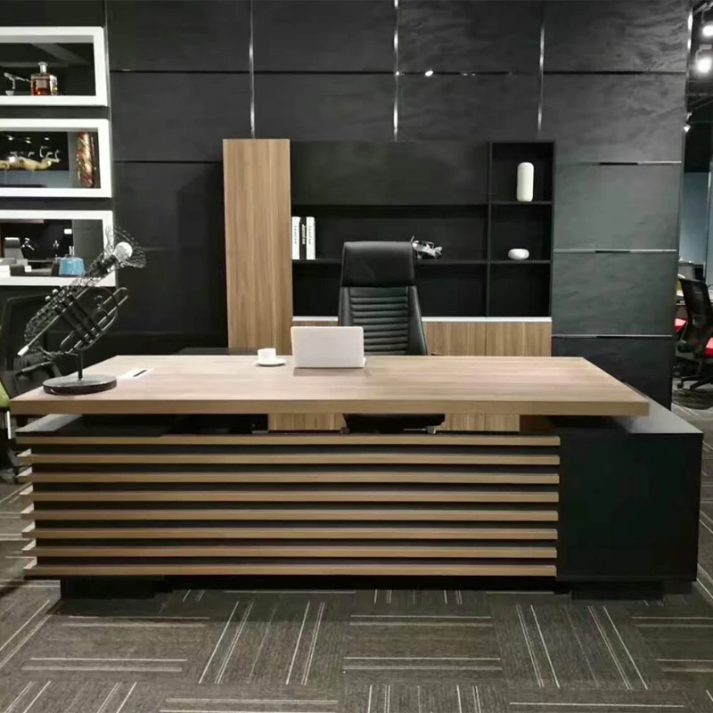 High End Modern Design Office Furniture China Desk For Boss Jn-a05 ...