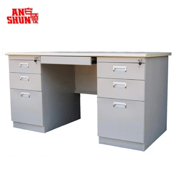 Metal Furniture 3 Drawer Design Office Table Computer Desk Buy