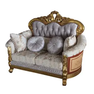 Ns38 Antique Sofa Chair Victorian Purple Set