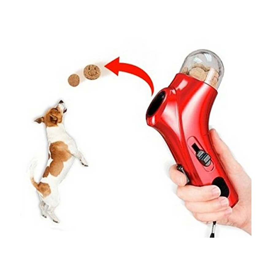 

Pets Food Thrower Training Dog Food Catapult Pet Snack Treat Launcher