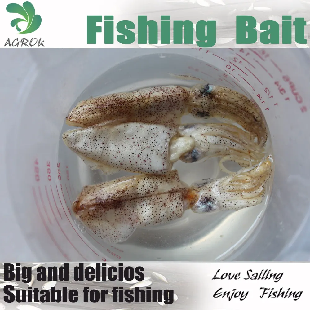 Alotfish Natural Fishing Bait Freeze Dried Squild Fishing Lures Fishing
