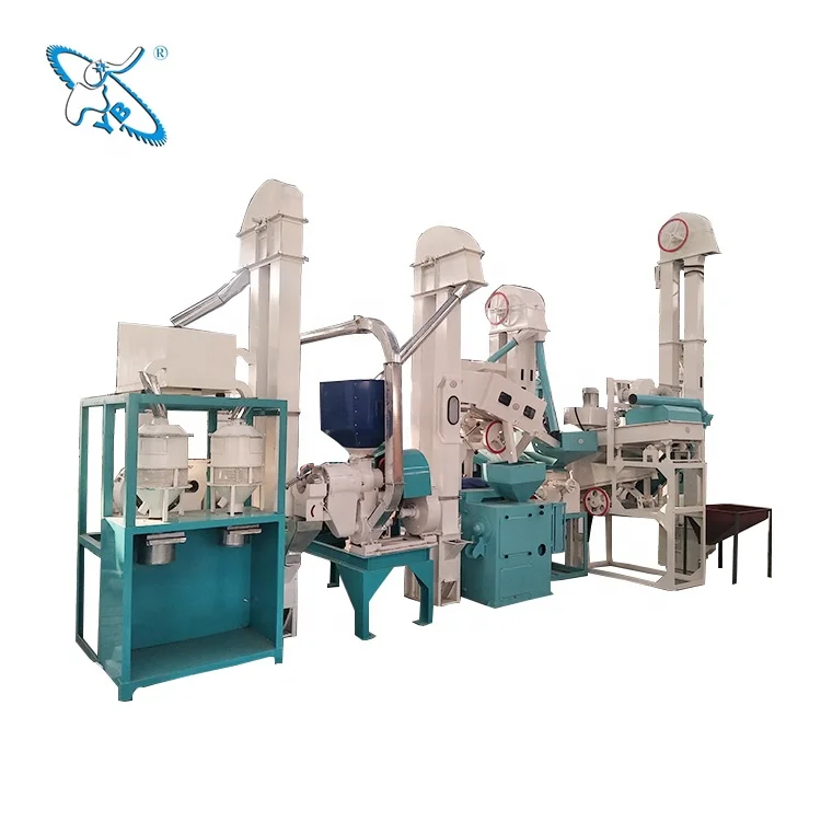 Complete Set Combined Rice Mill Machine/rice Milling Machine For Sale