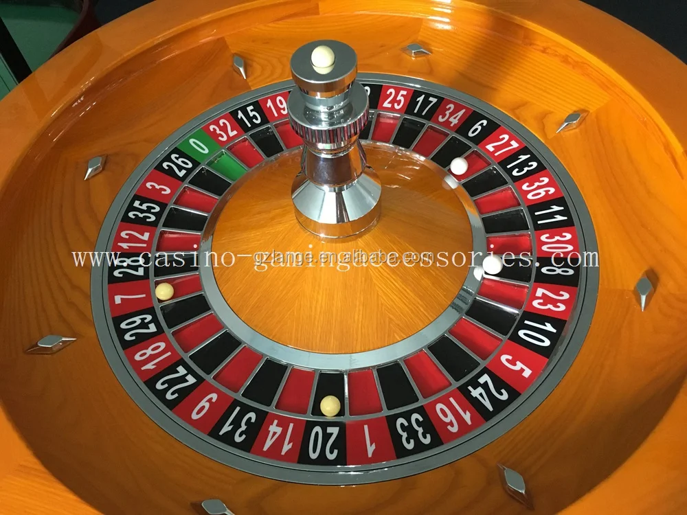 Golden Color High Quality Professional 32'' Roulette Wheel For Sale