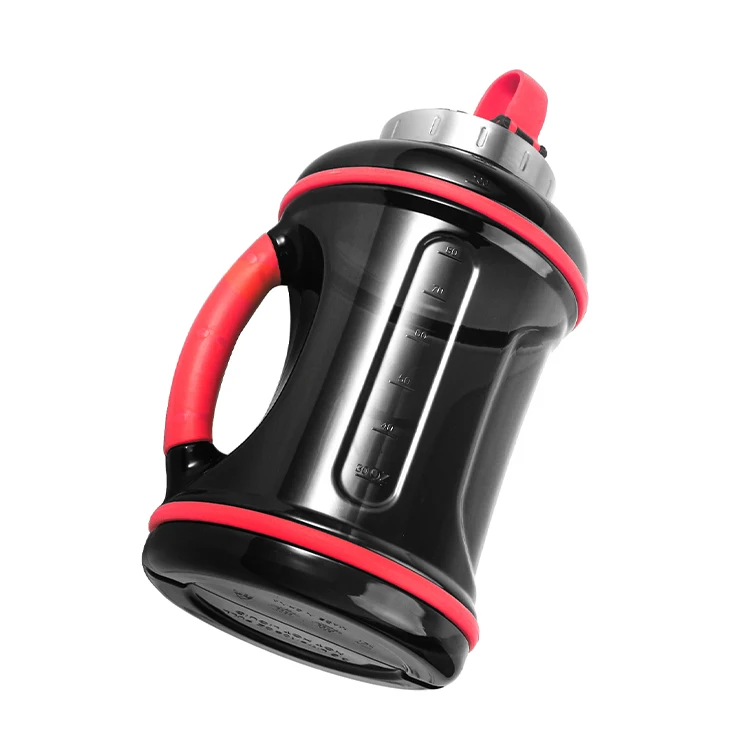 Best seller 3200ml BPA free big capaity water bottledjoy shaker in colors with logo print