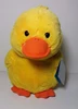 Custom standing big yellow duck stuffed plush toy