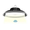 high quality 170lm/w lamp 150W 100w 200 watt 100 UFO wireless control led high bay light for workshop