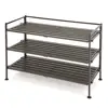 Classics 3 tiers simple metal shoe design simple metal shoe design Composite Utility Shoe Rack