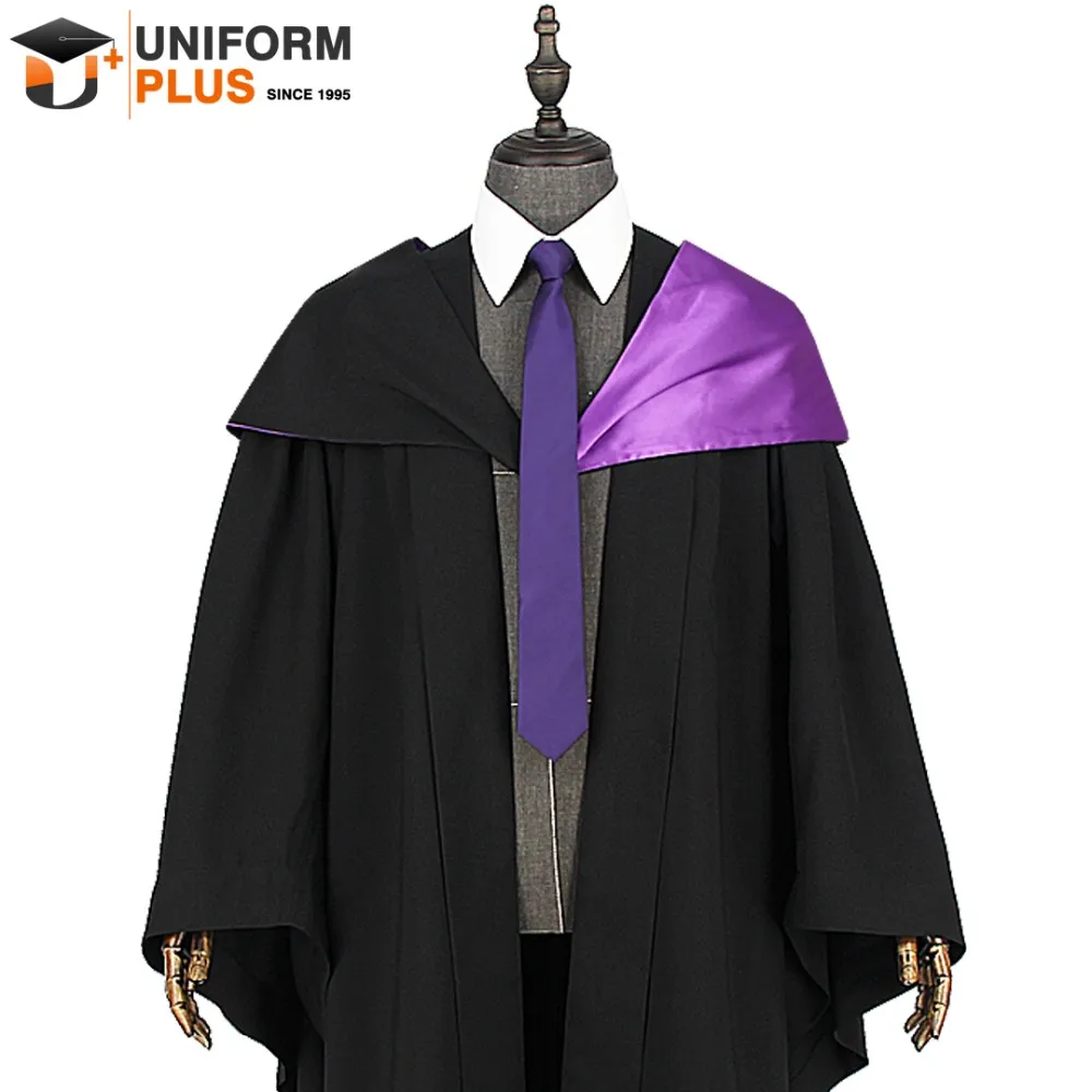 Pleated University Ceremony Graduation Uniforms With Gowns And Green ...