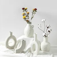 

APHACATOP Ideal Weddings Flowers White Ceramic Vase