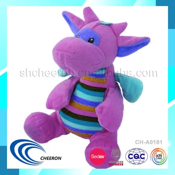 purple plush dinosaur