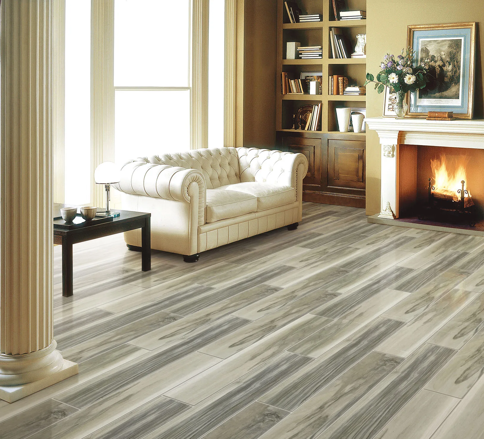 150 800 Rustic Style Look Wood Plank Porcelain Flooring Tile 150x800mm