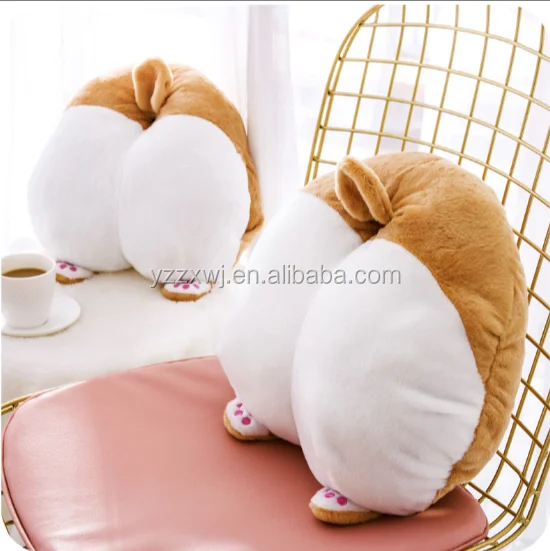 Free Sample Plush Dog Pillow For Kids Plush Dog Body Pillow