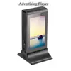Restaurant Coffee Single Side LCD Touch Screen Indoor Menu Holder Advertising Player
