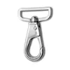 Custom Logo Promotional Key Ring, Stainless Steel Keychain, OEM Hook Metal Key Chain