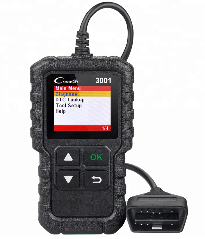 

LAUNCH Creader 3001 OBDII/EOBD Full Function code reader scanner Support Protocol IOS9141-2 IOS14230-4 SAEJ1850 IOS15765-4