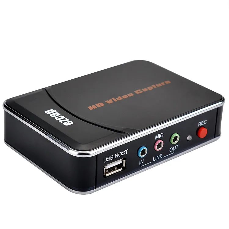 

HD Game Capture Card HD Video Capture 1080P HDMI/YPBPR Video Recorder for Xbox 360 One PS3 PS4 Wii U,Support Mic in with YPBPR