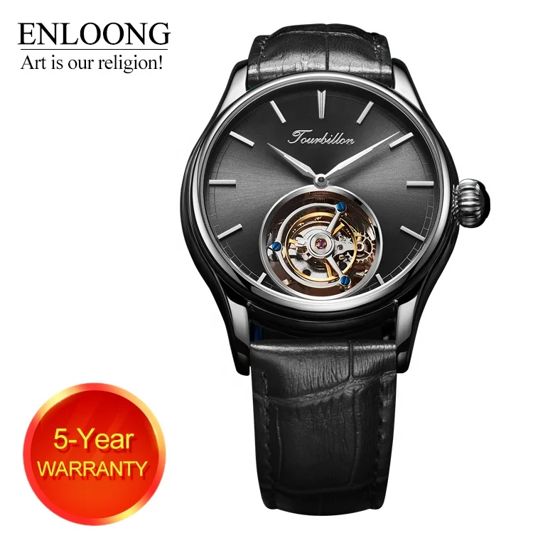 

ENLOONG Real Tourbillon Luxury Mens Watch with Flying Tourbillon Movement Sapphire Mechanical man wrist watch oem watch luxury