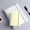2018 Newest Design Creative Personalized Transparent Six Ring Binder