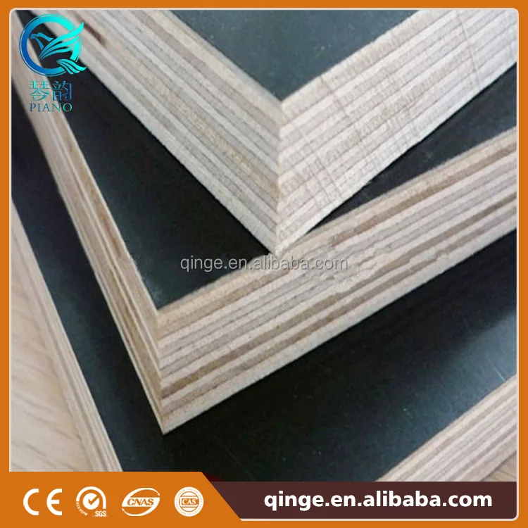 
Good quality 12mm 15mm 18mm laminated marine plywood price for concrete formwork 