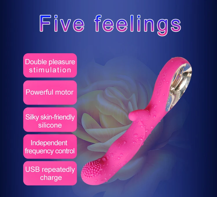 SEX love Sex toy women silicone G-spot pussy rabbit silicone vibrator