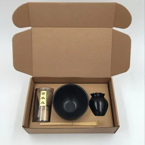 Matcha Tea set,Matcha Bamboo Whisk,Spoon,Bowl,Holder