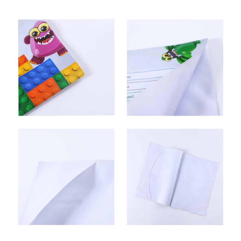 clear PVC plastic book cover