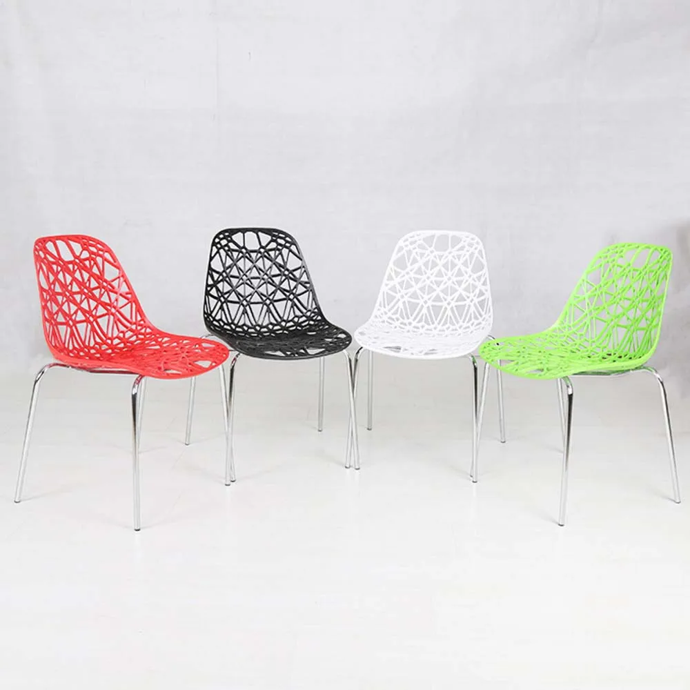 Holle persoonlijkheid ontwerp plastic stoelen gekleurde home ... Kleur van de muur lopen garderobe ideeën