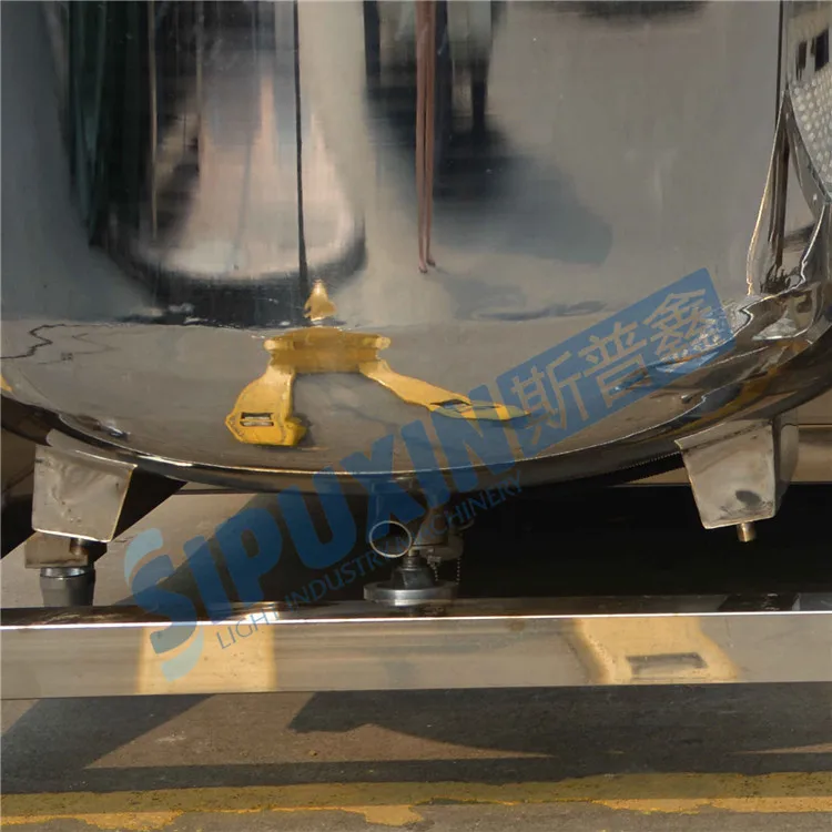 tilting hydraulic lifting upper homogenizer (22)