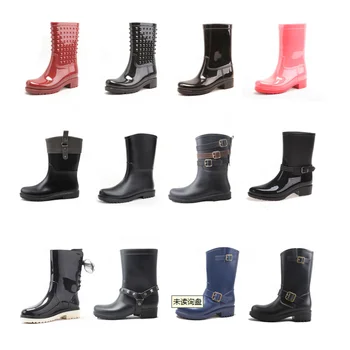 fashion rain boots