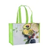 Waterproof PP Woven double handles polypropylene Recyclable PP NonWoven laminated shopping bag