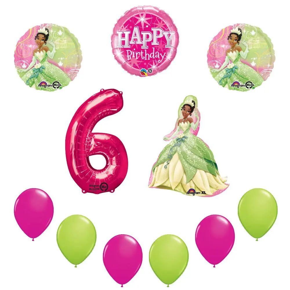 Buy Disney Princess Tiana 6th Birthday Party Balloon Sullies