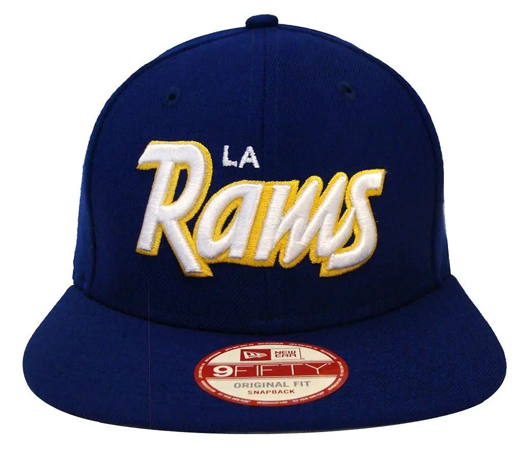 old school rams hat