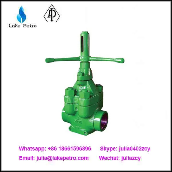 API Wellhead Mud Gate Valve
