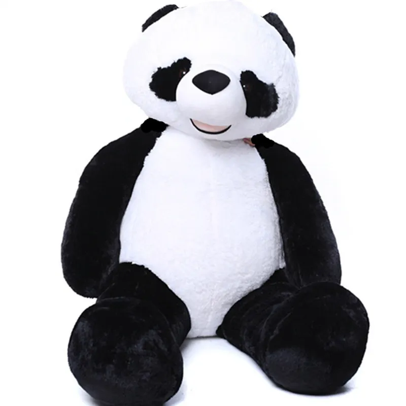 

soft black and white panda plush toy